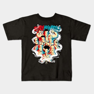 Retro Monsters Kids T-Shirt